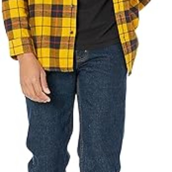 Essentials Men's Long-Sleeve Flannel Shirt‎ (Available in Big & Tall) - Picture 3 of 6